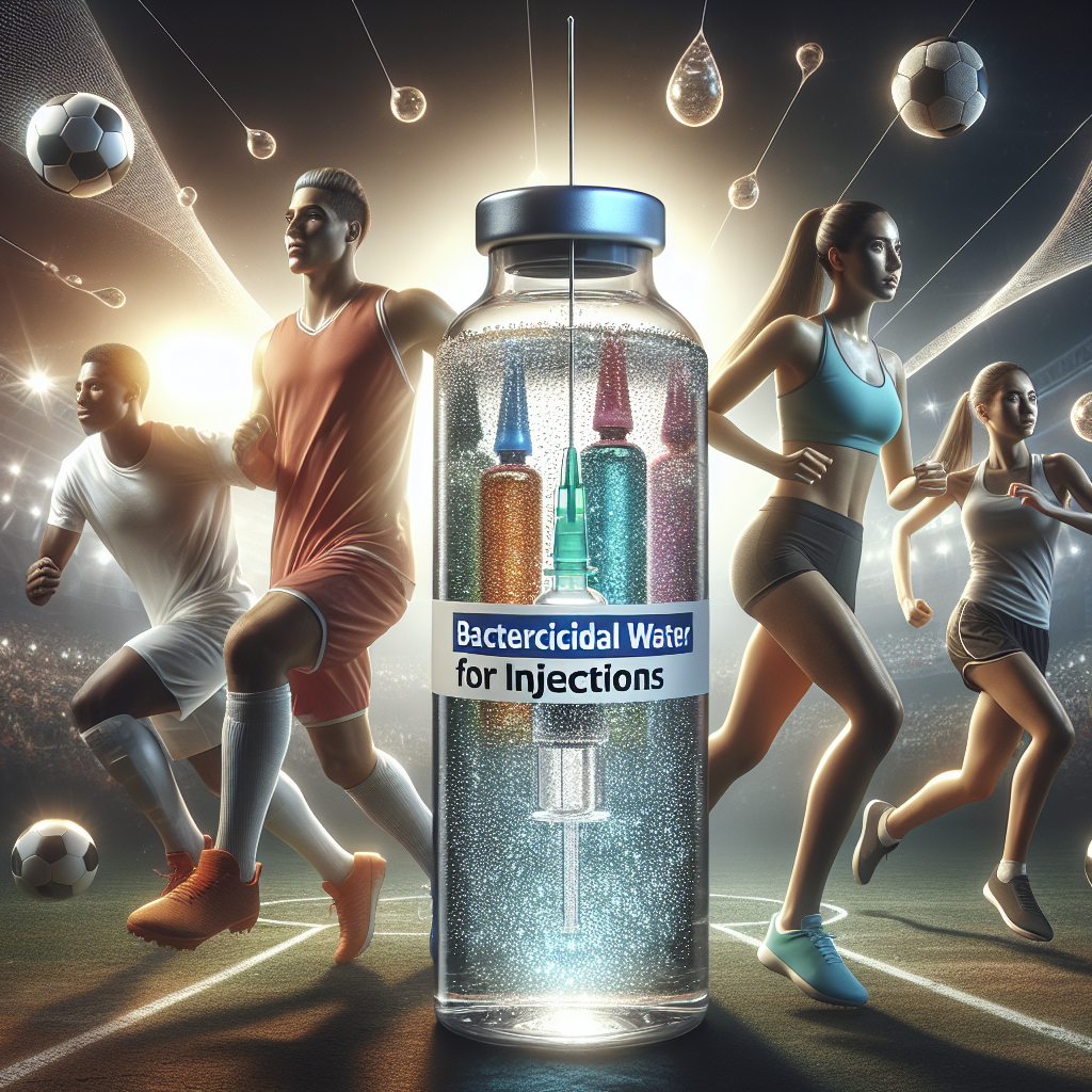 Acqua battericida per iniezioni: un alleato per i atleti