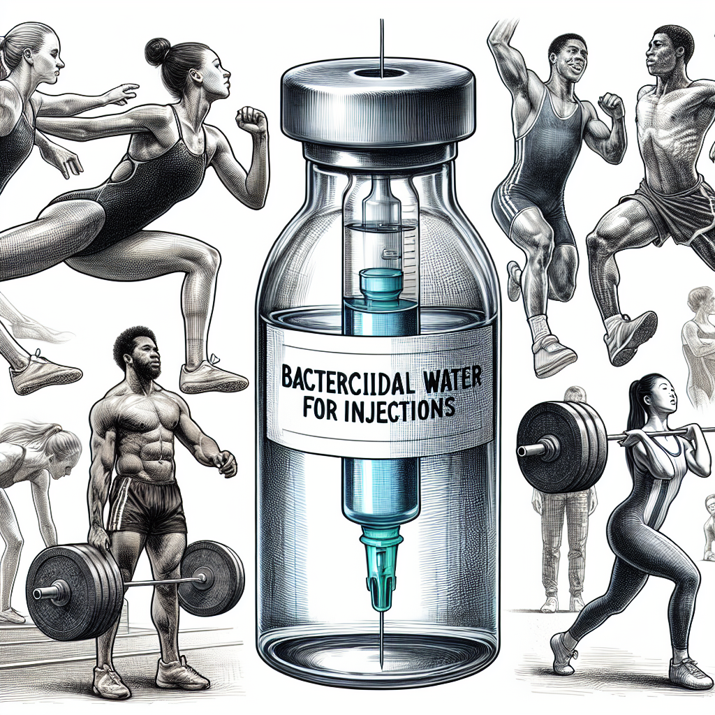 Acqua battericida per iniezioni: un alleato per i atleti