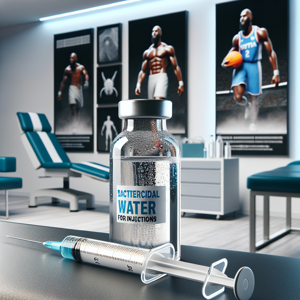 Acqua battericida per iniezioni: un trattamento innovativo per gli infortuni sportivi