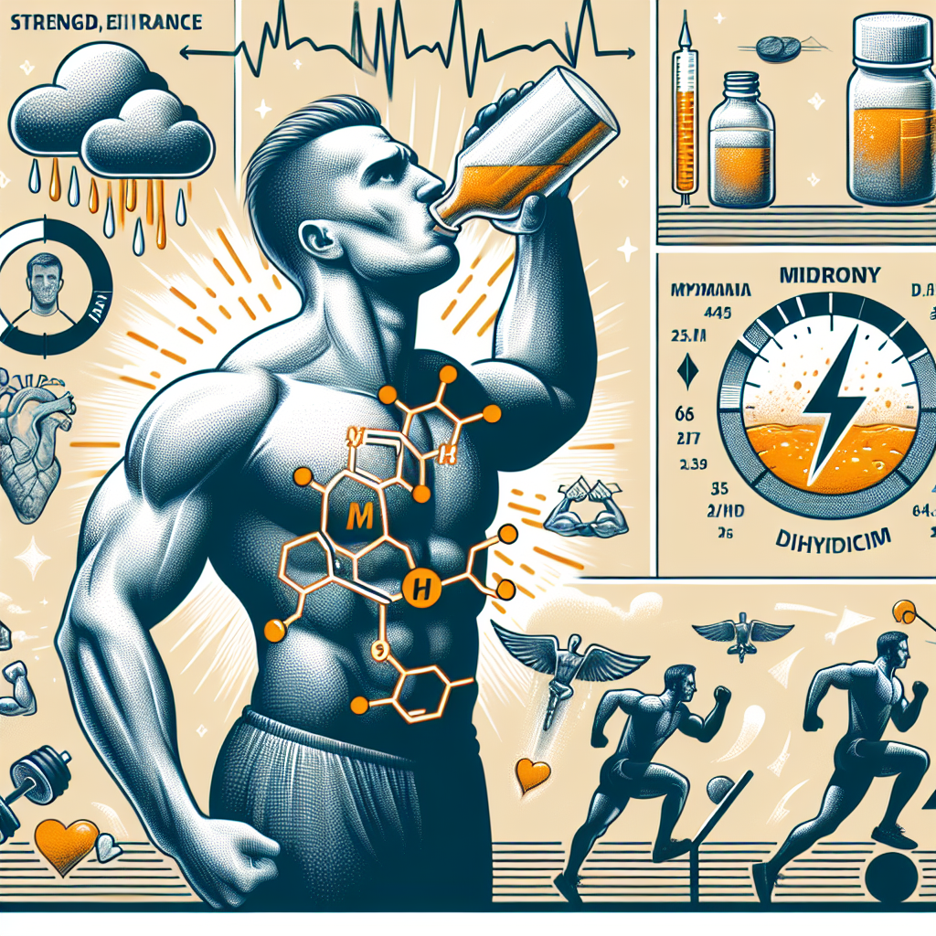 Gli effetti benefici del Mildronate Dihydricume nell'allenamento sportivo