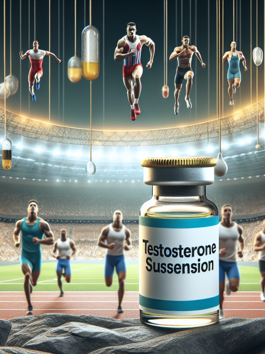 Sospensione acquosa di testosterone: l'inganno nel mondo dello sport