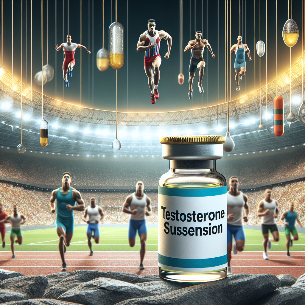 Sospensione acquosa di testosterone: l'inganno nel mondo dello sport