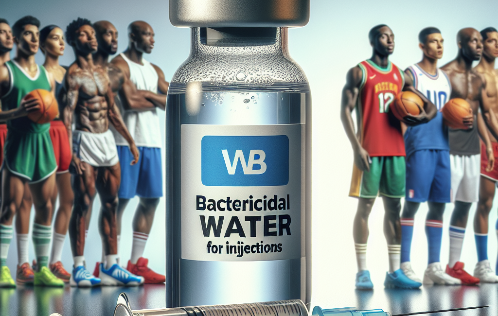 Acqua battericida per iniezioni: un nuovo approccio terapeutico per gli sportivi