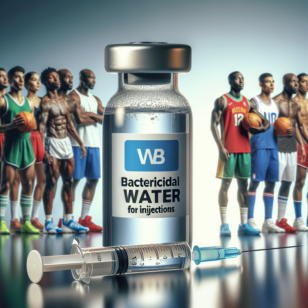 Acqua battericida per iniezioni: un nuovo approccio terapeutico per gli sportivi